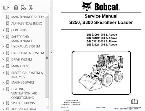 bobcat skid steer s250 specs|bobcat s250 manual.